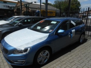 Snow Volvo V60 PIH