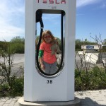 Lieke bij een supercharger