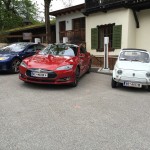 Tesla Supercharger Lermoos, Oostenrijk